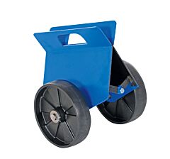 Vestil Pldl-Hd-4-8Gfn Steel Heavy Duty Adjustable Panel Dolly With Glass Filled Nylon Casters 12 In X 12-1/4 In X 12-1/4 In 1500 Lb. Capacity, Blue
