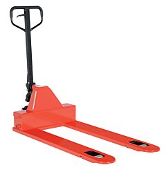 Vestil Pm4-2748-Lp-6Pkg Steel (Quantity 6) Low Profile Pallet Truck 64" X 27" X 48" 4000 Lb. Capacity, Red