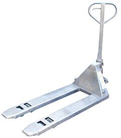 Vestil Pm5-2748-Ss 304 Stainless Steel Pallet Truck 62" X 27" X 48" 5500 Lb. Capacity, Silver