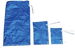 Vestil Pwb-68-B Polypropylene Woven Parts/Sand Bag 8" X 6" X 1/16" 200 Pack Blue