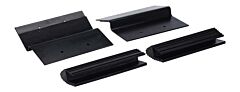 Vestil Rk-12 Wooden Ramp Kit 4-1/4" X 11-1/4" X 3", Black