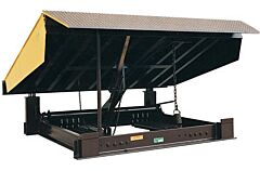 Vestil Rr-68-30 Steel Pull Chain Mechanical Dock Leveler 74"W X 86"L X 24"D Pit Dimensions 30000 Lb. Capacity, Brown/Yellow