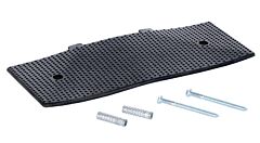 Vestil Rsh-108-Em-C Rubber Male End Cap Concrete Hardware 9-15/32" X 23-1/2" X 1-5/8" 40000 Lb. Capacity, Black