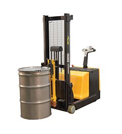 Vestil S-Cb-62-Ddc Steel Counter Balanced Drum Lifter Dual Grip 62" Lifting Height 1,000 Lb. Capacity, Yellow/Black
