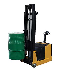Vestil S-Cb-62-Sdc Steel Counter Balanced Drum Lifter Single Grip 62" Lifting Height 1,000 Lb. Capacity, Yellow/Black