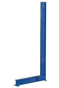 Vestil Sac-1248 Steel Single Sided Cantilever Upright 56" X 10" X 144" 4,750 Lb. Capacity, Blue