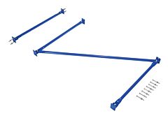 Vestil Sb-C-8-36 Steel Standard Cantilever Brace Set 96" X 36" Blue