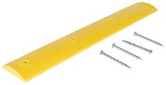 Vestil Sbdha-72 Plastic Heavy Duty Speed Bump Asphalt Hardware 72" X 12" X 2-1/4", Yellow
