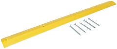 Vestil Sbha-108 Plastic Speed Bump Heavy Duty Asphalt Hardware 106" X 10" X 2", Yellow
