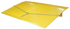 Vestil Se-4836 Steel Truck Dock Plate 36" X 48" X 8-9/16" 4,125 Lb. Capacity, Yellow