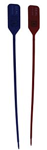 Vestil Secs-L11-Rd Polypropylene Security Seal 15" X 1-1/8" X 1-1/4" Length, Red