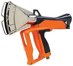 Vestil Sh-Gun-P-D Plastic/Stainless Steel/Aluminum/Brass Deluxe Propane Shrink Wrap Heat Gun 26 Ft. Hose Length, Orange