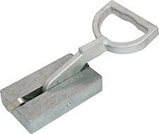 Vestil Sheet-50 Sheet Handler 11-1/2" X 3-5/8" X 4" 50 Lb. Working Capacity, Silver