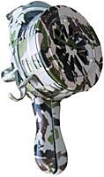Vestil Siren-100-C Steel Warning Siren Hand Crank Camouflage