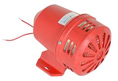 Vestil Siren-Sv-Ar Steel Warning Siren Dc Powered Red