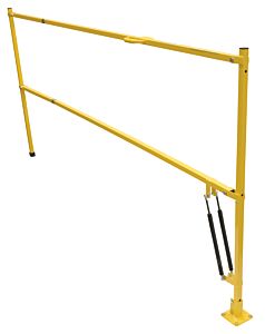 Vestil Slg-8 Steel Safety Lift Gate 8 Ft. Lowered Gate Width Yellow