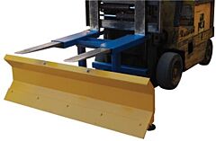 Vestil Spb-N-72 Steel Snow Plow Blade Fork Mounted 72" Blade Width Blue / Yellow