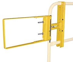 Vestil Spg-26-Y Steel Self-Closing Gate 16" To 26" Opening Yellow