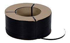 Vestil St-12-9X8-B Polypropylene Strapping 1/2" Width 9,900 Ft. 9" X 8" Core Black