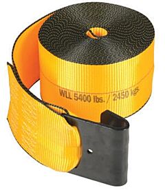 Vestil Strap-30 Winch Strap 30 Ft. Long Yellow