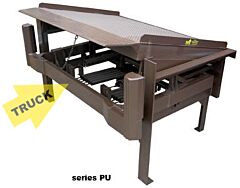 Vestil Su-800-Scb-F Steel Actuated Dock Leveler With Legs 113-1/4" X 88" 20,000 Lb. Capacity, Brown