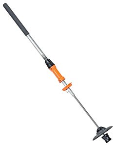 Vestil Sw-Hand-Ws Plastic/Steel Ergonomic Telescopic Handle Stretch Wrapper Black/Orange