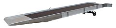 Vestil Sy-207230 Aluminum/Steel Yard Ramp Grating 74" X 30 Ft. 20,000 Lb. Capacity, Silver