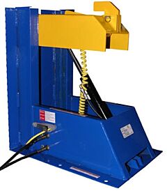 Vestil Tl-200-Hp-F-S Steel Hydraulic Hand Pump Trailer Lock System Blue / Yellow