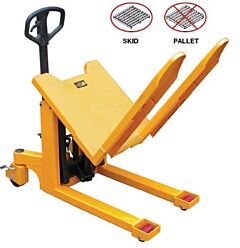 Vestil Tm-22-M Steel Tilt Master Manual 2,200 Lb. Capacity, Yellow