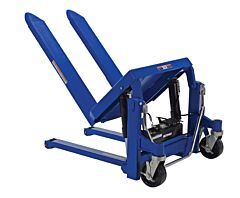 Vestil Tm-40-Air Steel Tilt Master Reciprocating Air/Oil Power 4,000 Lb. Capacity, Blue