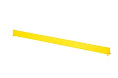 Vestil Toe-B-72-N Steel Square Safety Handrail Toe Board 68-5/8" X 3-7/8" X 4", Yellow
