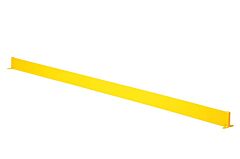 Vestil Toe-B-96-N Steel Square Safety Handrail Toe Board 92-5/8" X 3-7/8" X 4", Yellow