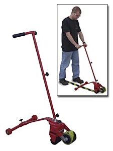 Vestil Tpa-20 Steel Floor Tape Applicator 7" Maximum Roll Red