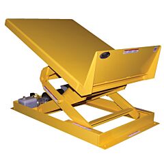 Vestil Ultt-4848-4-Yel230-3 Steel Ergonomic Lift/Tilt Table 48" X 48" 230 Volt 3 Phase 4,000 Lb. Capacity, Yellow