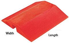 Vestil Urth-24 Urethane Cable Crossover 24 X 24 Orange