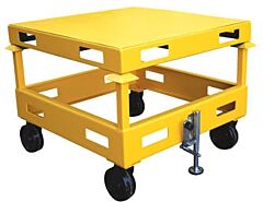 Vestil V-3 Welded Steel Versa Rack Stand/Cart 4,000 Lb. Capacity, Yellow