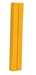 Vestil V-Pad-I-67-Y Vinyl Column Protective Pad I-Beam 6 Ft. X 7", Yellow
