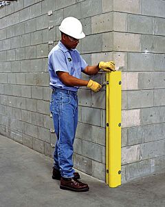 Vestil Vcp-42U Polyethylene Corner Protector 42" Height Yellow