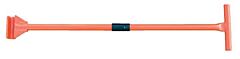 Vestil Vhmh-36-2 Steel Machine Roller Steering Bar Handle 36" Length, For Use With Vhms-8, 15, And 30 Orange
