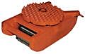 Vestil Vhms-8 Steel Machine Roller 8,000 Lb. Capacity, Orange
