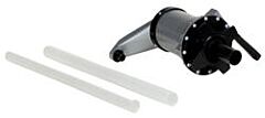 Vestil Vldp Polypropylene Manual Lever Action Drum & Pail Pump 10 Ounces Gray