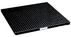 Vestil Vlpfs-2 Steel Low Profile Floor Scale 36" X 36" 2,000 Lb. Capacity, Black