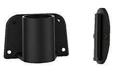 Vestil Wbs-Wall Plastic Web Barrier Wall Mount Kit Black