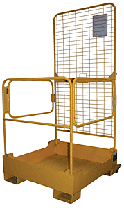 Vestil Wp-3737-Fd Steel Fold Down Steel Work Platform 37" X 37" 600 Lb. Capacity, Yellow
