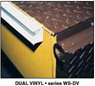 Vestil Ws-Dv Factory Installed Dual Vinyl Weather Stripping For Economizer Dock Plates & Pull Chain Mechanical Dock Levelers