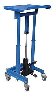 Vestil Wt-2016-Fp Steel Hydraulic Work Positioner 20" X 16" 330 Lb. Capacity, Blue