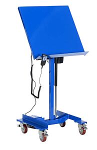 Vestil Wt-2424-La Steel Linear Actuated Tilt Table 24" X 24" 300 Lb. Capacity, Blue