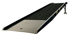 Vestil Yr-25-7336 Steel Overlap Yard Ramp 73" X 36 Ft. 25,000 Lb. Capacity, Earth Tone Brown