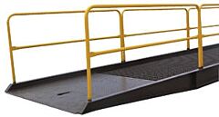 Vestil Yr-Gr-36 Factory Installed Guard Rail 36 Ft. Length, For Steel Yard Ramp Units