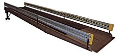 Vestil Yrds-16-7236-H Steel Yard Ramp Hydraulic Dock Leveler 72" X 36 Ft. 16,000 Lb. Capacity, Earth Tone Brown
